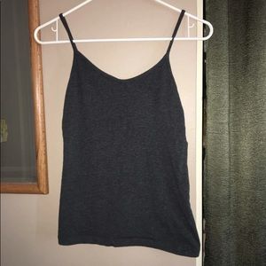Simple cute grey cami